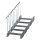 Scarlo 1000 mit 5 Stufen einseitiges Geländer Premium